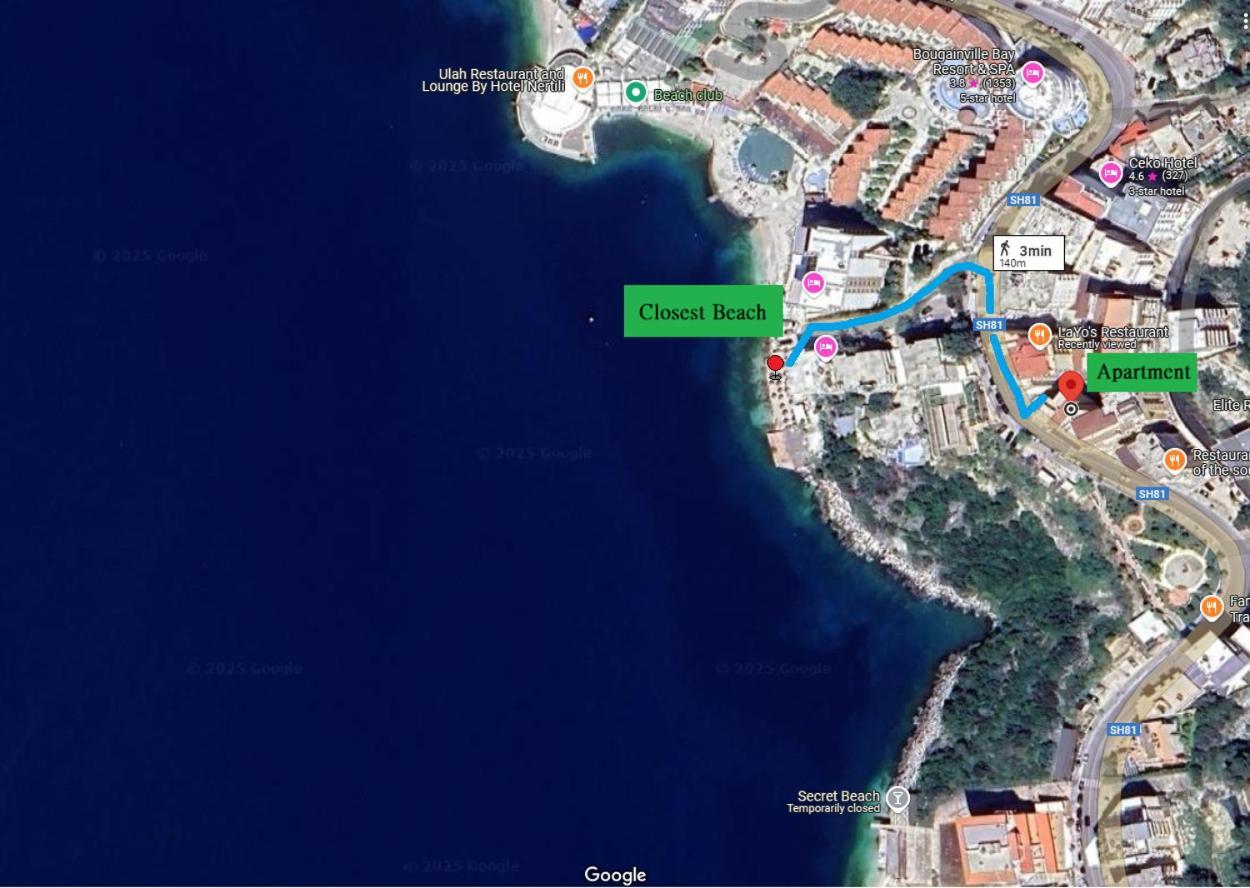 Del Mar Sea View Apartment Sarande Ngoại thất bức ảnh