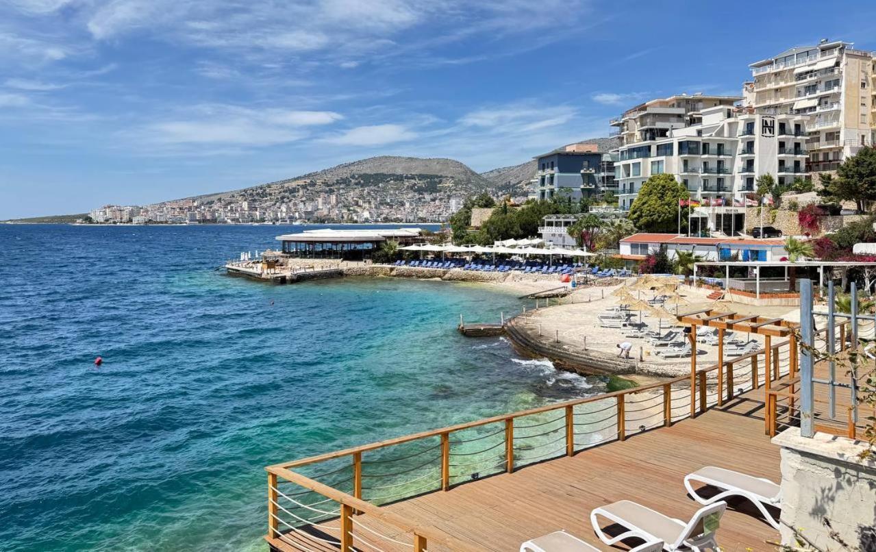 Del Mar Sea View Apartment Sarande Ngoại thất bức ảnh