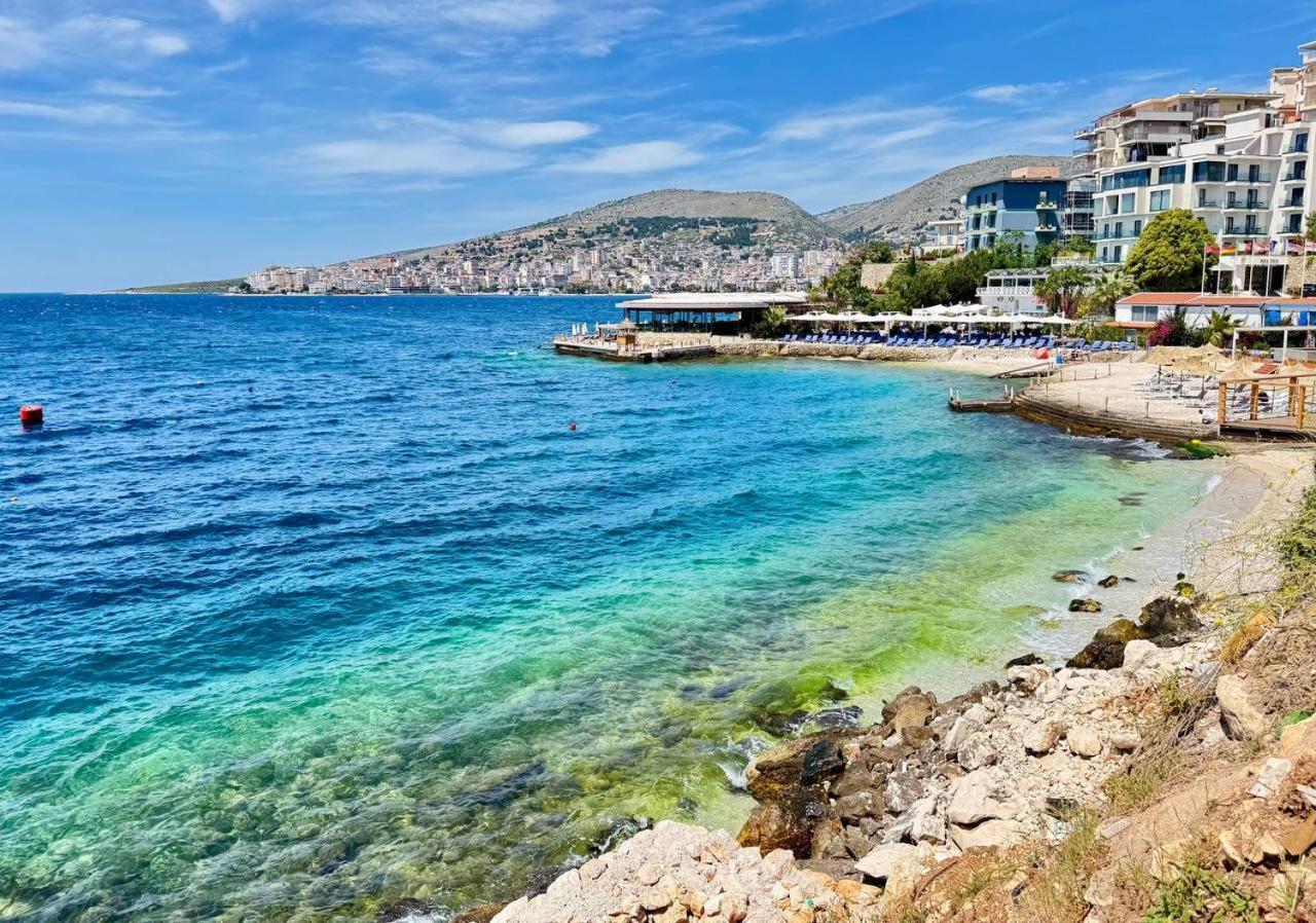Del Mar Sea View Apartment Sarande Ngoại thất bức ảnh