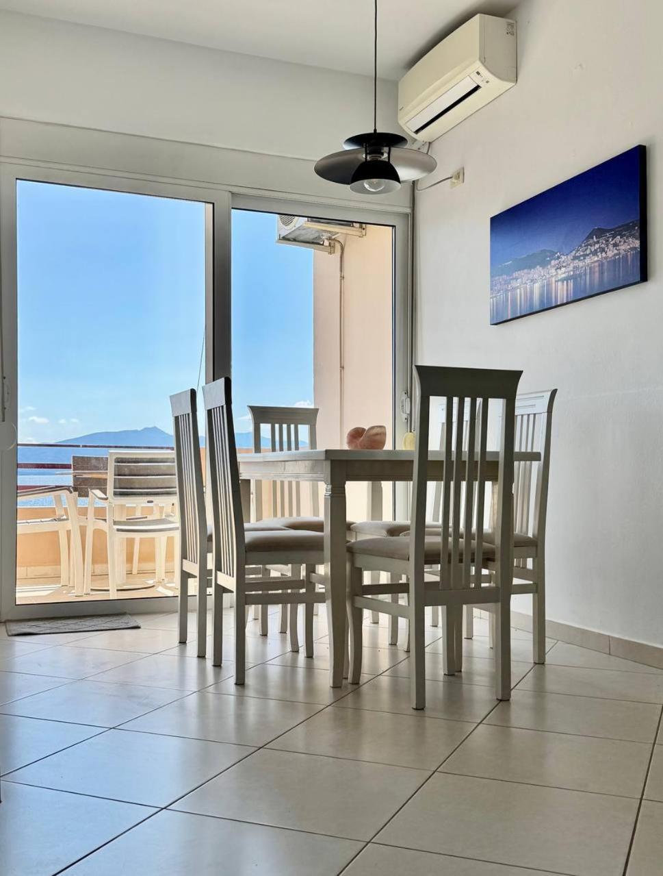 Del Mar Sea View Apartment Sarande Ngoại thất bức ảnh
