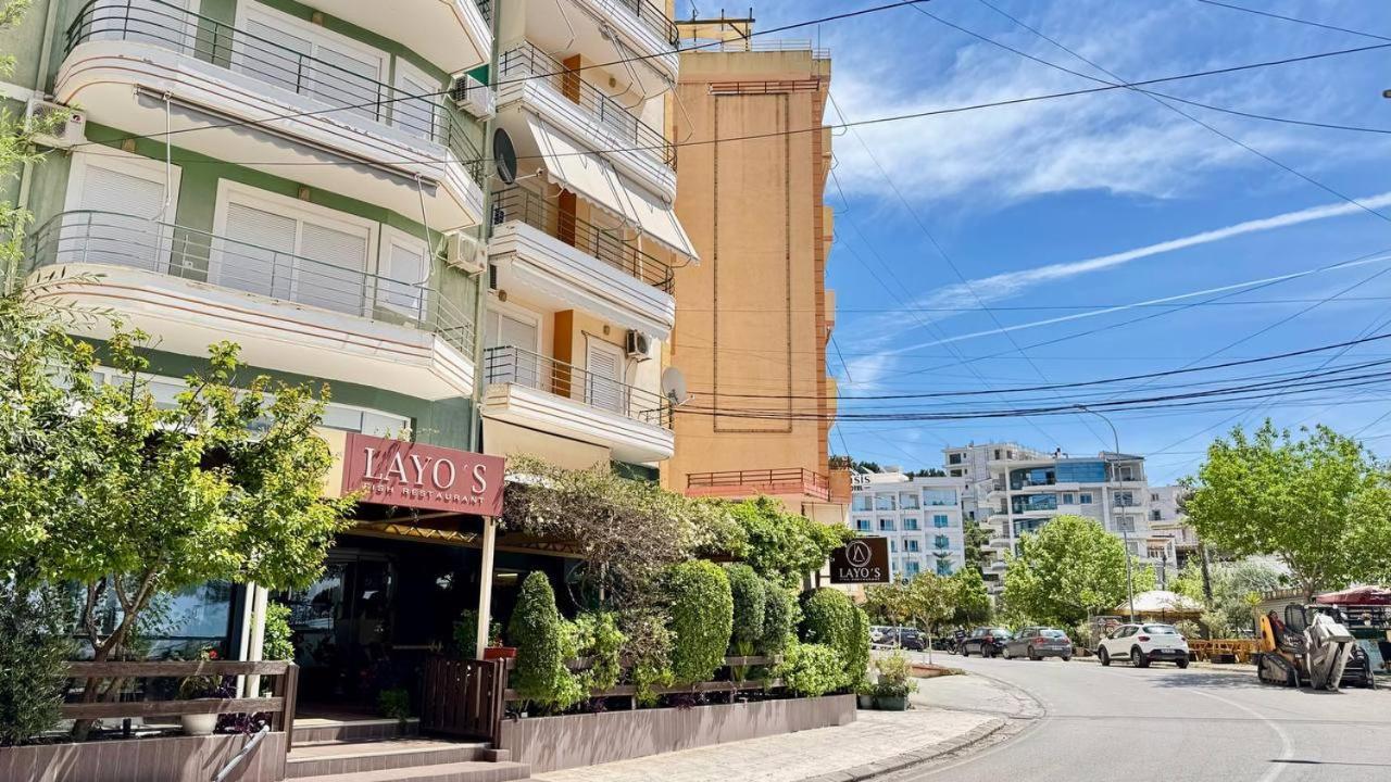 Del Mar Sea View Apartment Sarande Ngoại thất bức ảnh