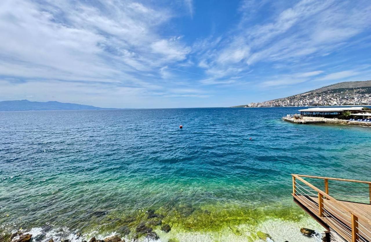 Del Mar Sea View Apartment Sarande Ngoại thất bức ảnh