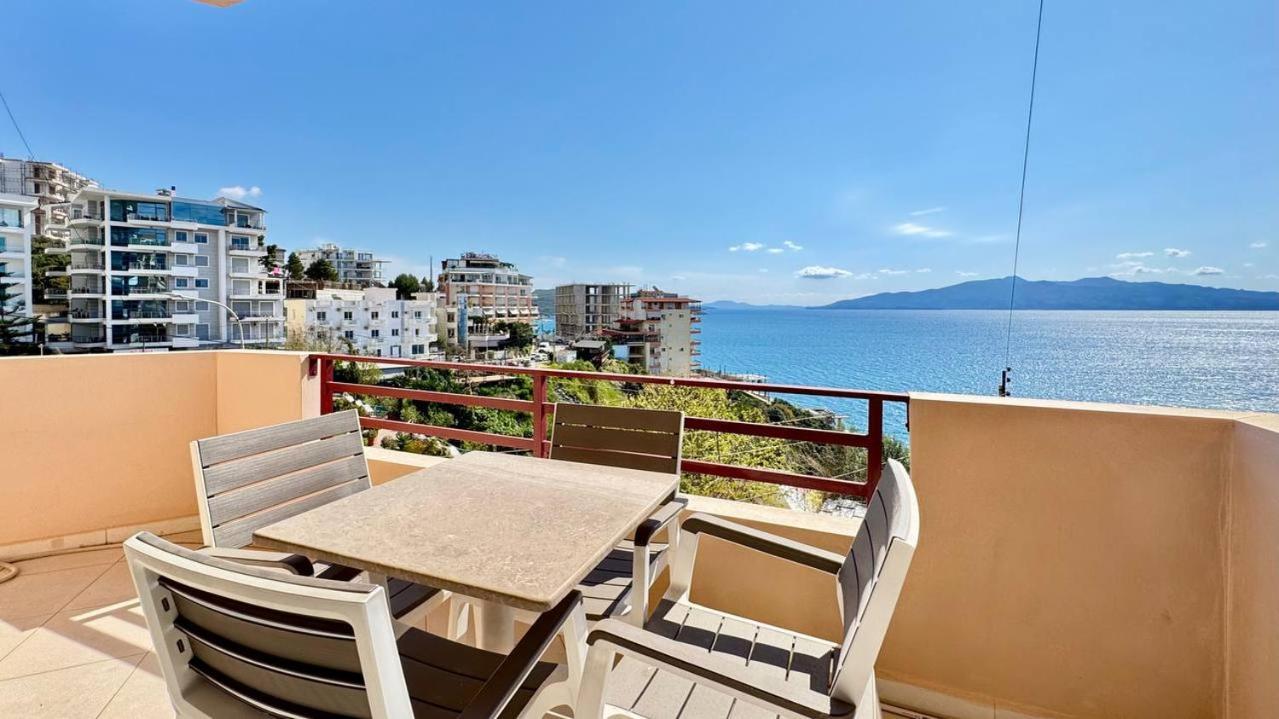 Del Mar Sea View Apartment Sarande Ngoại thất bức ảnh