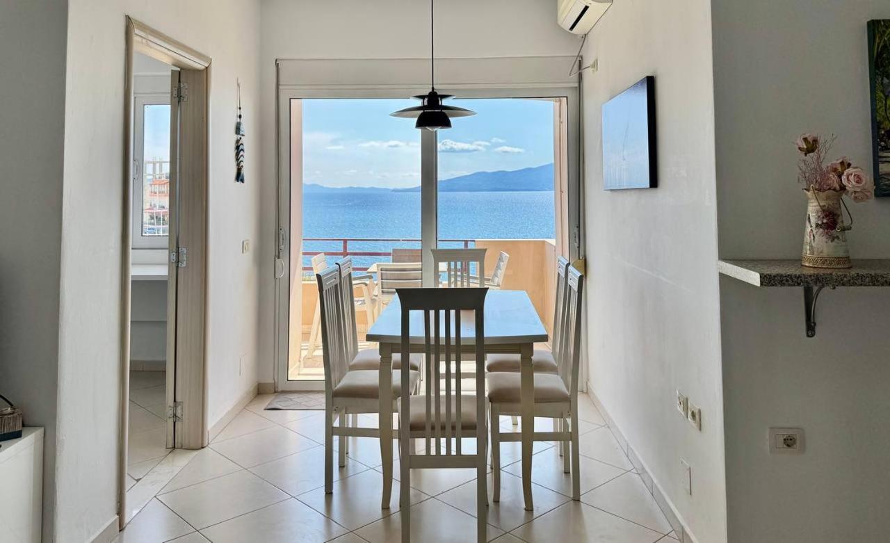 Del Mar Sea View Apartment Sarande Ngoại thất bức ảnh