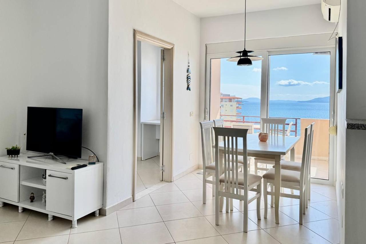 Del Mar Sea View Apartment Sarande Ngoại thất bức ảnh